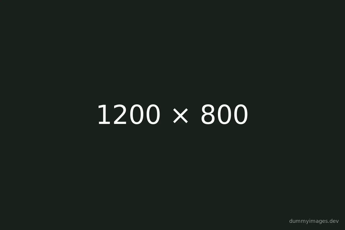 Generated dummy image preview