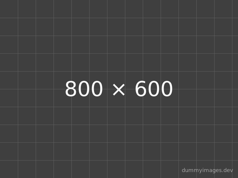 Generated dummy image preview