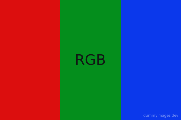 Generated dummy image preview